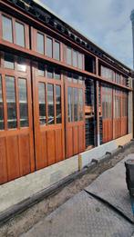 Antieke Kloosterdeuren met Glas (12 stuks), Ophalen of Verzenden