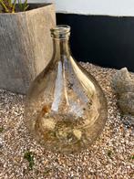 Grote glazen fles voor terrarium of decoratie, Huis en Inrichting, Ophalen, Gebruikt, Overige kleuren, 50 tot 75 cm