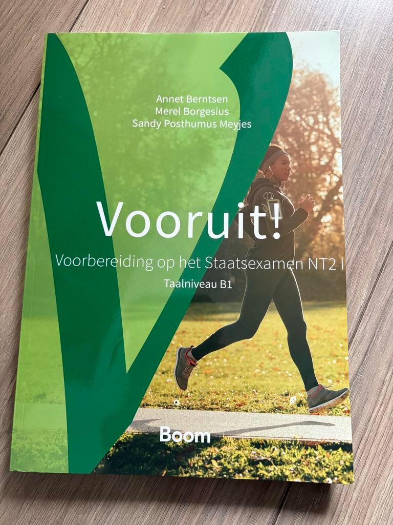 Vooruit! Voorbereiding Staatsexamen NT2 I Taalniveau B1, Ophalen of Verzenden, Zo goed als nieuw, Non-fictie