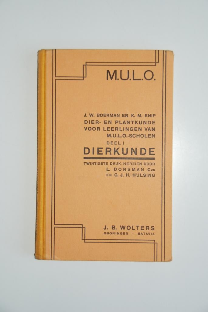 Dierkunde Planten Dorsman Hulsing 1948 biologie mooie platen, Verzenden