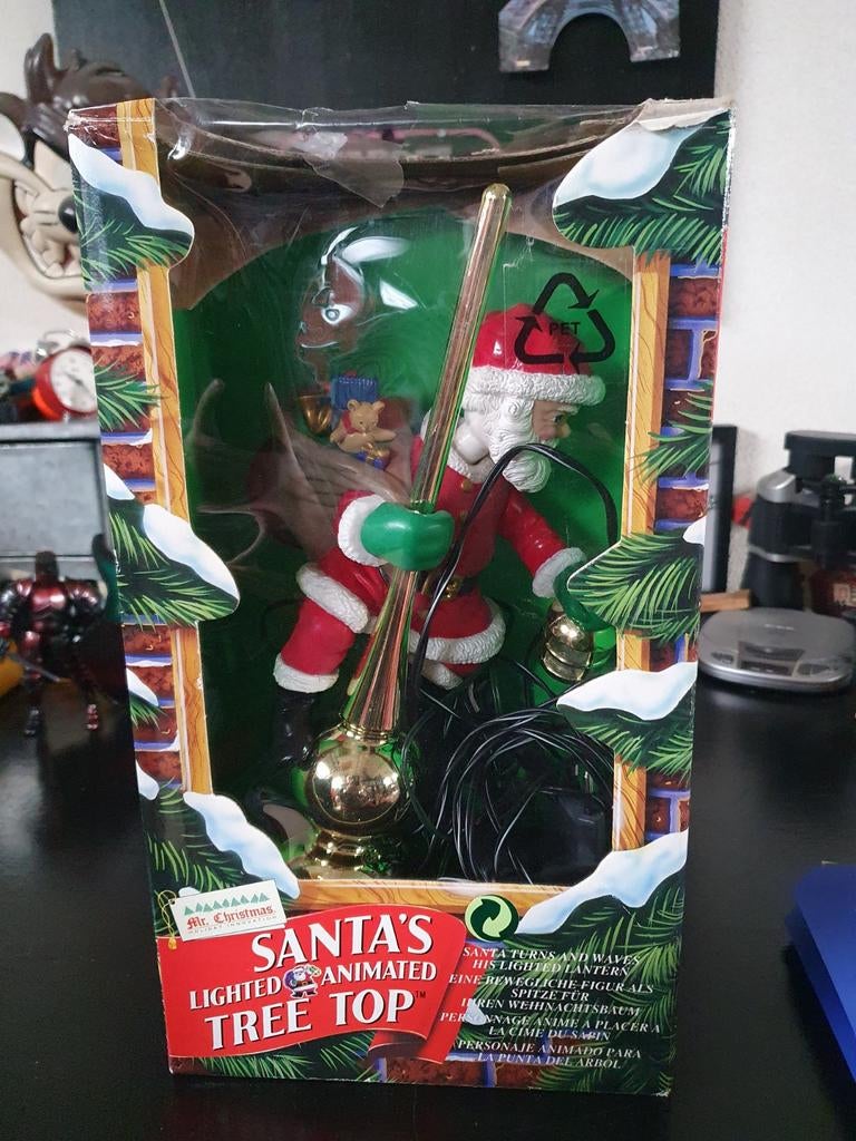 Piek. Bewegende kerstboom topper., Diversen, Kerst, Ophalen