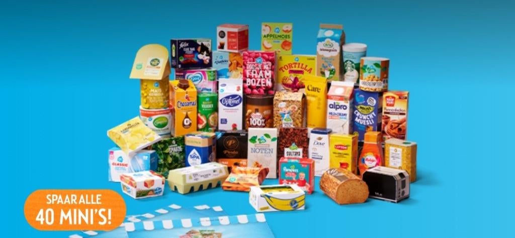 190 Albert Heijn mini's spaaractie 2025, Ophalen of Verzenden