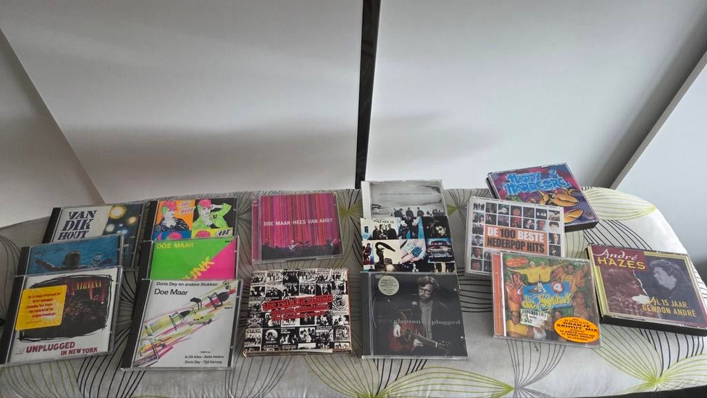 Diverse CD collectie: Doe Maar, Nirvana, André Hazes & meer, Ophalen, 1980 tot 2000, Gebruikt, Boxset