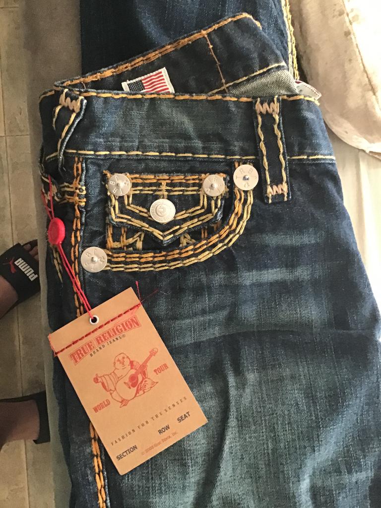 True Religion Rickii Jeans M31, Blauw, W32 (confectie 46) of kleiner, Ophalen of Verzenden, Zo goed als nieuw