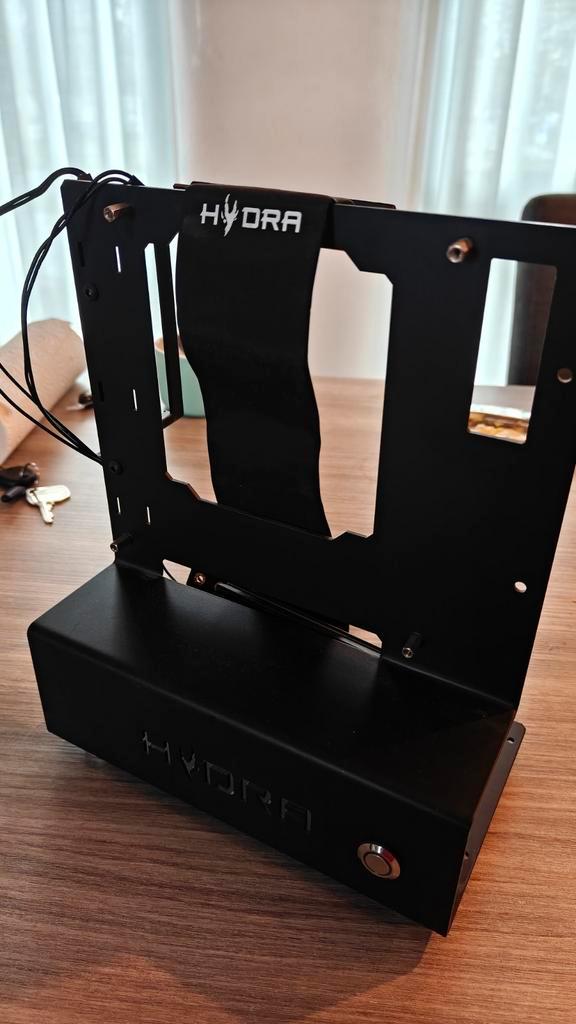 Hydra Mini ITX Open Case - Compact & Stijlvol, Computers en Software, Computerbehuizingen, Ophalen of Verzenden