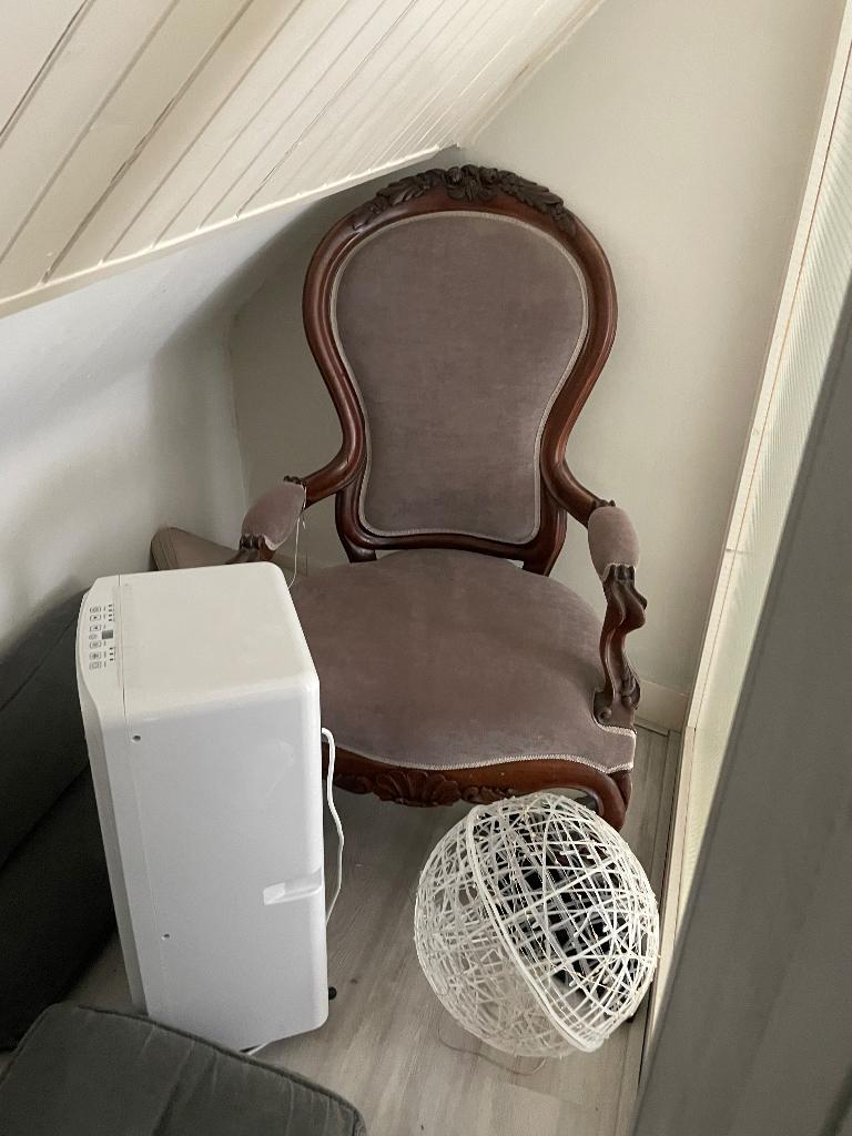 Antieke Voltaire fauteuil Stoel, Ophalen