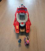 Paw Patrol Vliegdekschip Transformer met Chase & Skye., Ophalen of Verzenden, Zo goed als nieuw