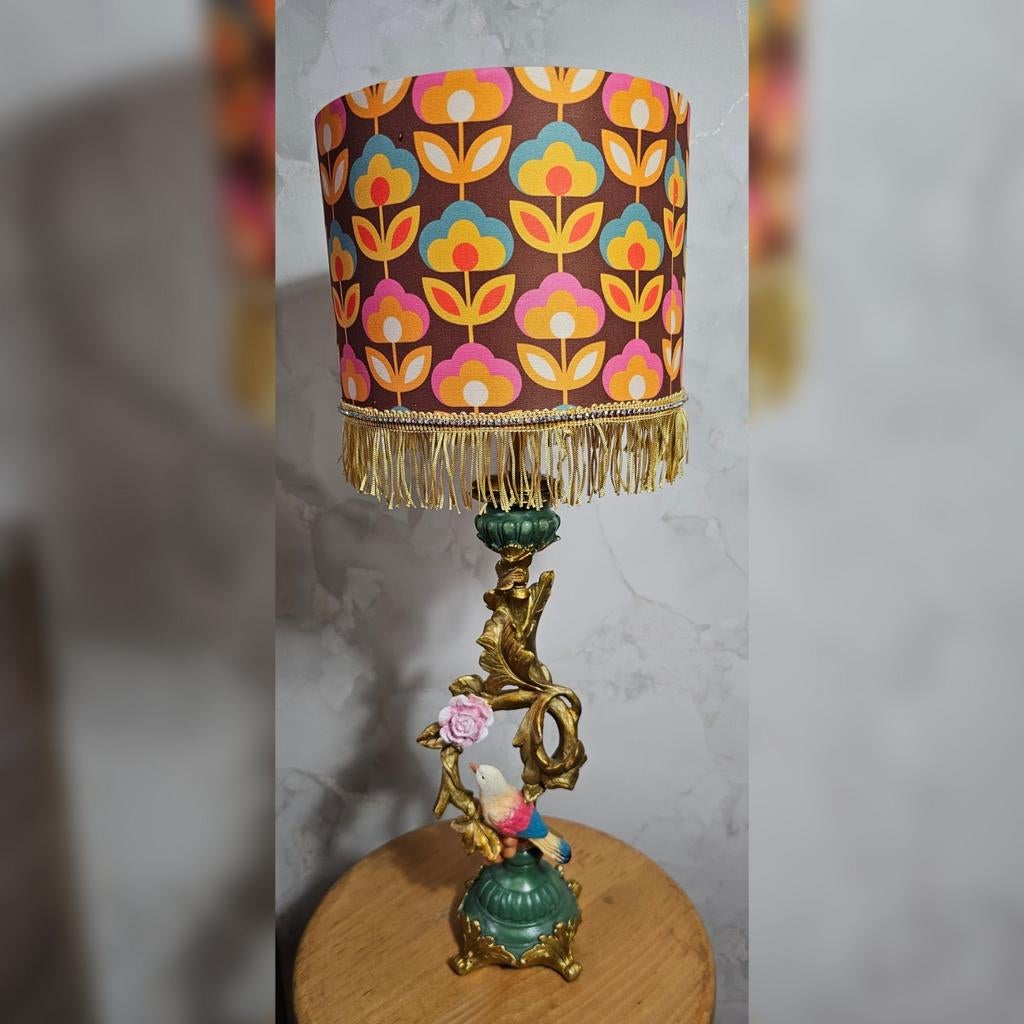 Unieke lampenvoet inclusief lampenkap, Ophalen of Verzenden, Nieuw, Minder dan 50 cm