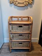 Rotan ladekastje met 3 manden, Ophalen