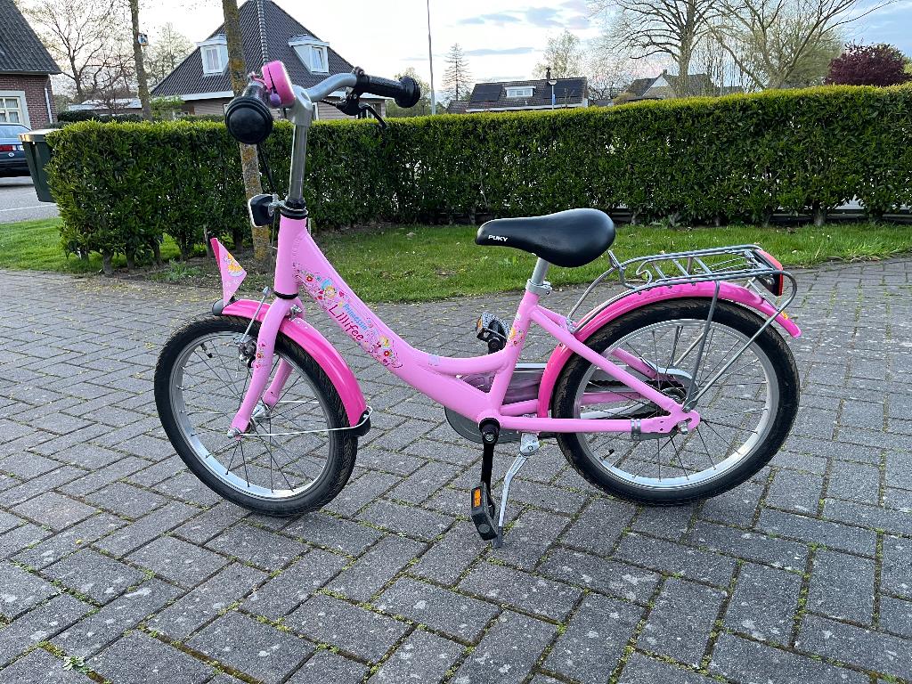 Puky fiets 18 inch, meisjes fiets, Fietsen en Brommers, Ophalen, Zo goed als nieuw, 18 inch, Pucky