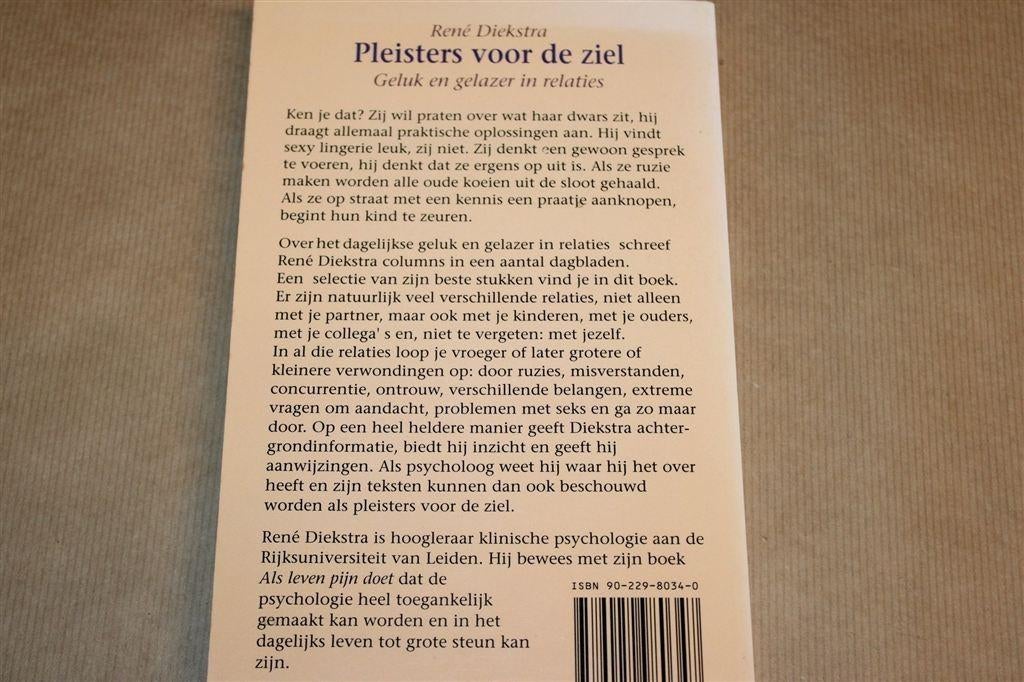 Pleisters voor de Ziel — Columns over Relaties & Geluk, Ophalen of Verzenden, Gelezen, Overige onderwerpen, Achtergrond en Informatie