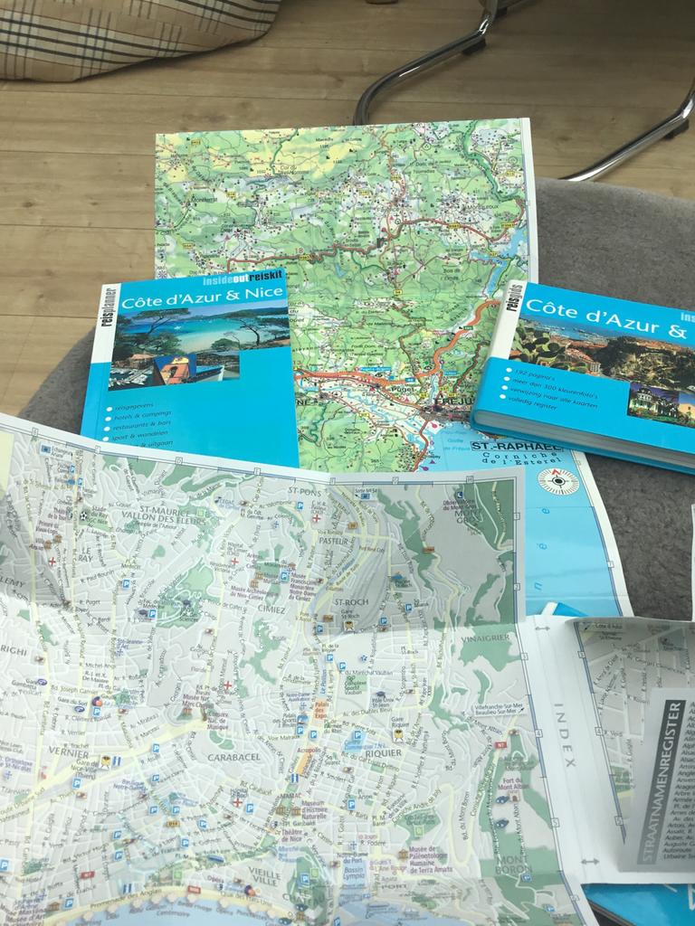 Reisgidsen Côte d'Azur & Nice - Insideout Reisgids, Overige merken, Europa, Ophalen of Verzenden, Zo goed als nieuw
