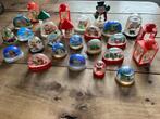 27 vintage schudbollen kerst/sneeuw, Ophalen