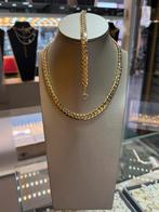 18KT Goud - 29 Gram - Ketting - Armband - CUBAN