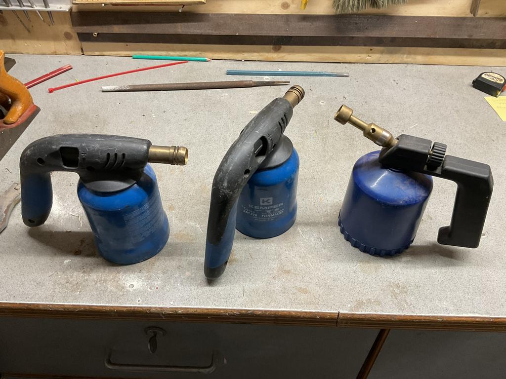 Gasbranders, Doe-het-zelf en Verbouw, Ophalen, Gebruikt