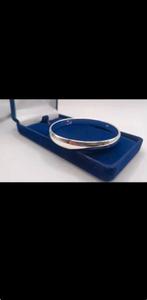 Zilveren slavenarmband gemerkt 925, Sieraden, Tassen en Uiterlijk, Armbanden, Ophalen of Verzenden, Zo goed als nieuw, Zilver