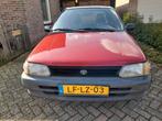 Toyota Starlet 1.3 XLI AUT E2 1995 Rood, Stof, 74 pk, 4 cilinders, Starlet