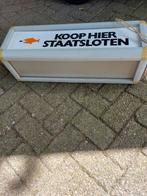 Reclame bord staatsloterij, Ophalen, Reclamebord