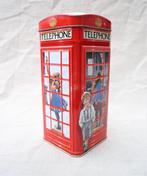 spaarpot telefooncel (4) Churchills telephone kiosk money., Ophalen of Verzenden, Zo goed als nieuw, Metaal of Blik, Object of Gebouw
