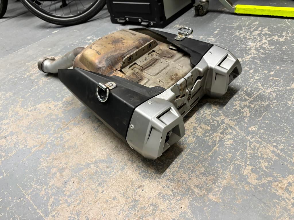 Originele uitlaat Yamaha XT660Z, Ophalen of Verzenden, Gebruikt