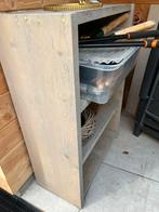 Steigerhouten kastje, Ophalen, Zo goed als nieuw, Hout, Overige typen