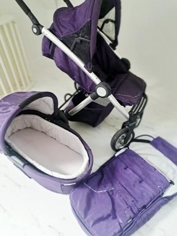 kinderwagen incl. maxi cosi, buggy, reiswieg en voetenzak, Ophalen, Gebruikt, Overige merken, Zonnekap