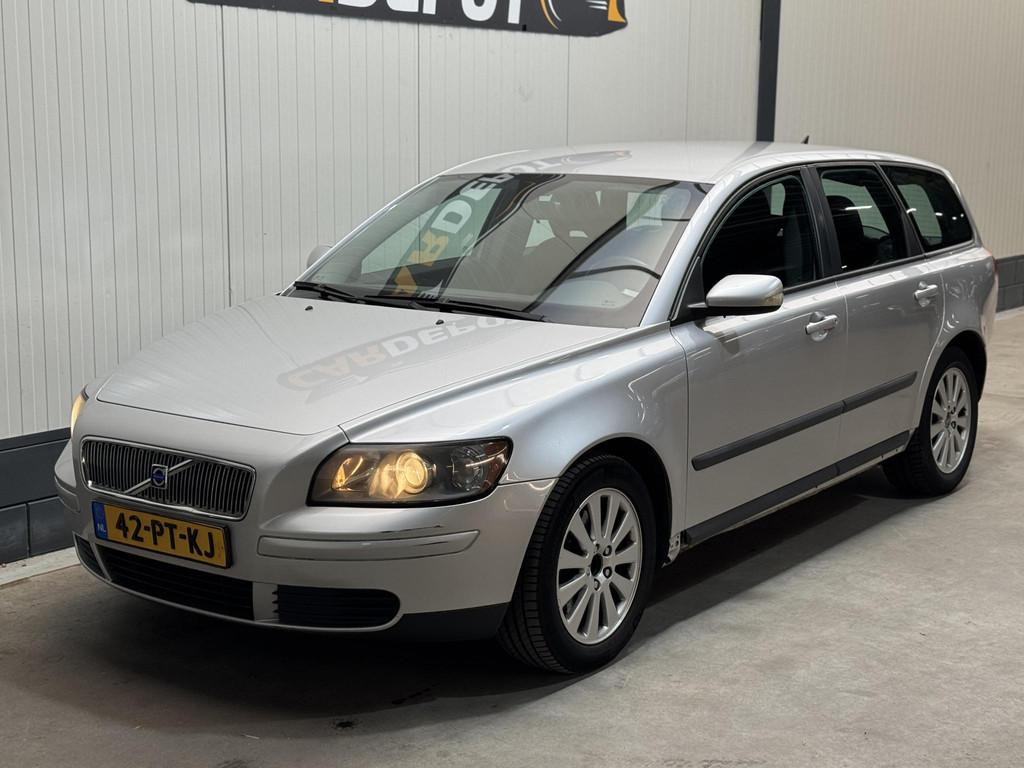 Volvo V50 2.4 Kinetic Super Netjes, Stof, Gebruikt, 700 kg, Origineel Nederlands