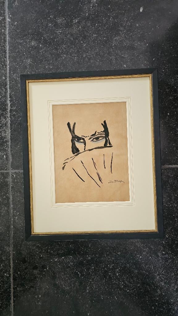 Kees van Dongen  Aquarel, Antiek en Kunst, Kunst | Schilderijen | Klassiek, Ophalen