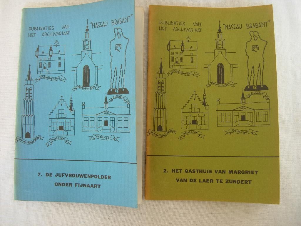 Publikaties Publicaties Archivariaat Nassau-Brabant, Boeken, Geschiedenis | Stad en Regio, Gelezen, 20e eeuw of later, Verzenden