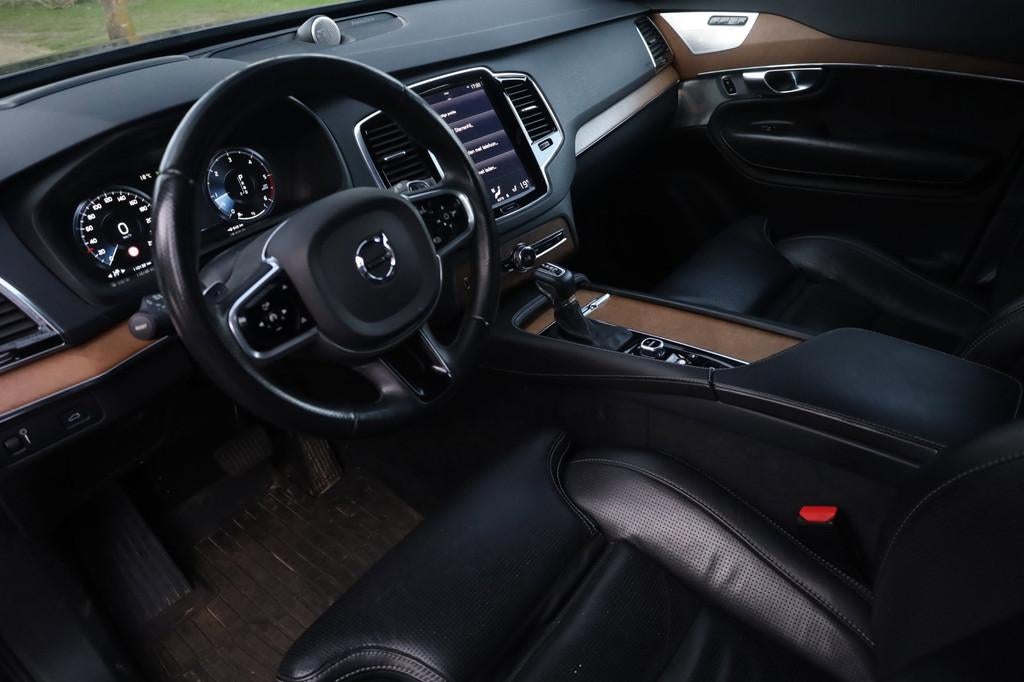 Volvo XC90 2.0 D5 AWD Inscription Aut. | 7-Persoons | Orig N, Gebruikt, 4 cilinders, Blauw, 7 stoelen