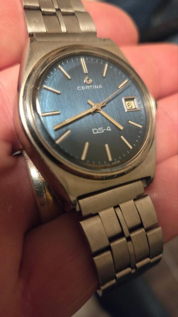 Vintage Certina DS 4 automaat, Sieraden, Tassen en Uiterlijk, Horloges | Antiek, Ophalen, Overige merken