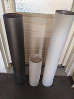 Schoorsteen pijpen 150mm diverse lengtes 2x NIEUW, Doe-het-zelf en Verbouw, Buizen en Afvoer, Nieuw, Ophalen of Verzenden, Rvs