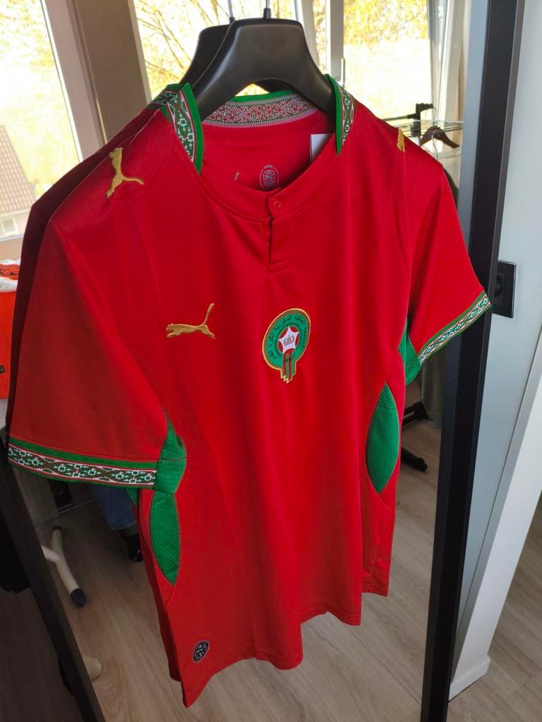 Marokko WK Shirt 2026 - Thuisshirt maat XL, Maat XL, Ophalen of Verzenden, Nieuw, Shirt