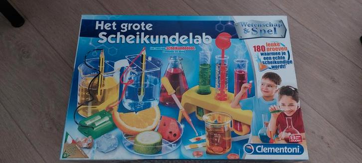 Clementoni Het Grote Scheikundelab - Nieuw & Ongebruikt, Kinderen en Baby's, Speelgoed | Educatief en Creatief, Nieuw, Ontdekken
