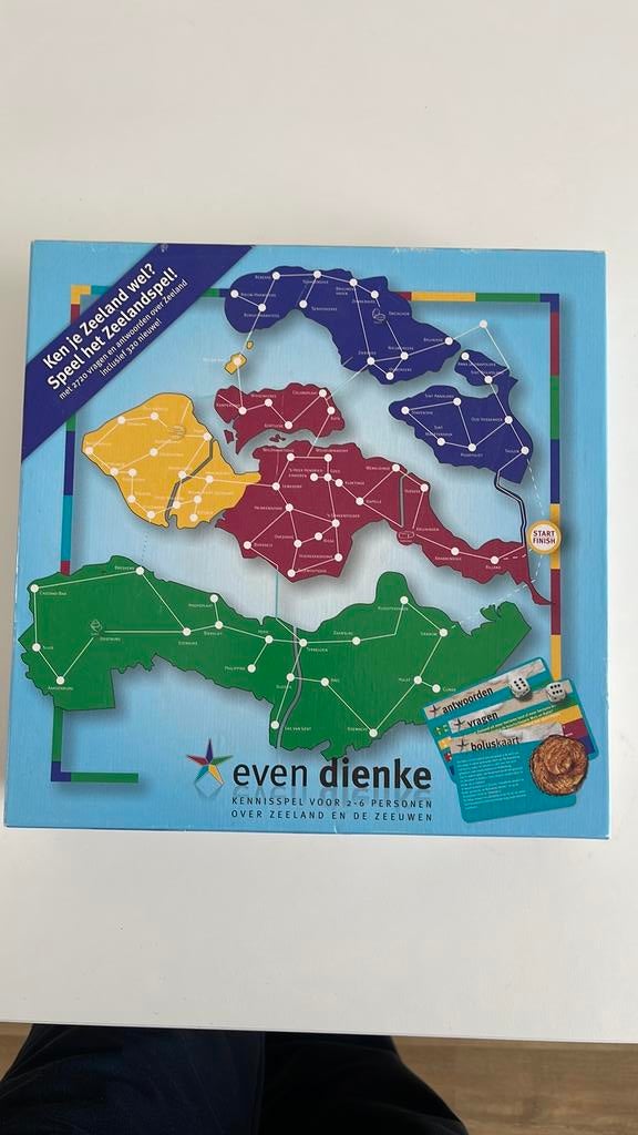 Kennisspel zeeland, Hobby en Vrije tijd, Gezelschapsspellen | Bordspellen, Ophalen, Nieuw