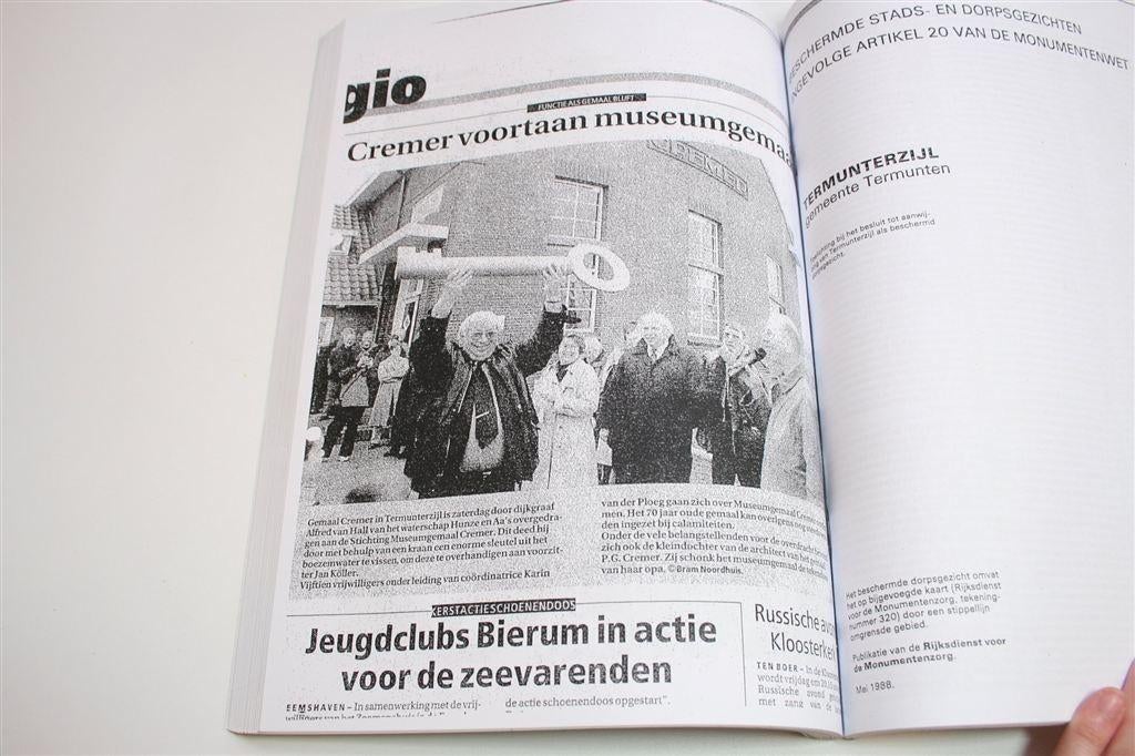 Cremer Museumgemaal Termunterzijl — Geschiedenis & Techniek, Boeken, Geschiedenis | Stad en Regio, Ophalen of Verzenden, Gelezen