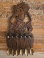 Vintage Wajang lepeltjesset uit voormalig Nederlands Indie, Ophalen of Verzenden