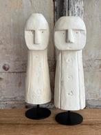 Handgemaakte beelden van hout - Wabi Sabi, Ophalen of Verzenden