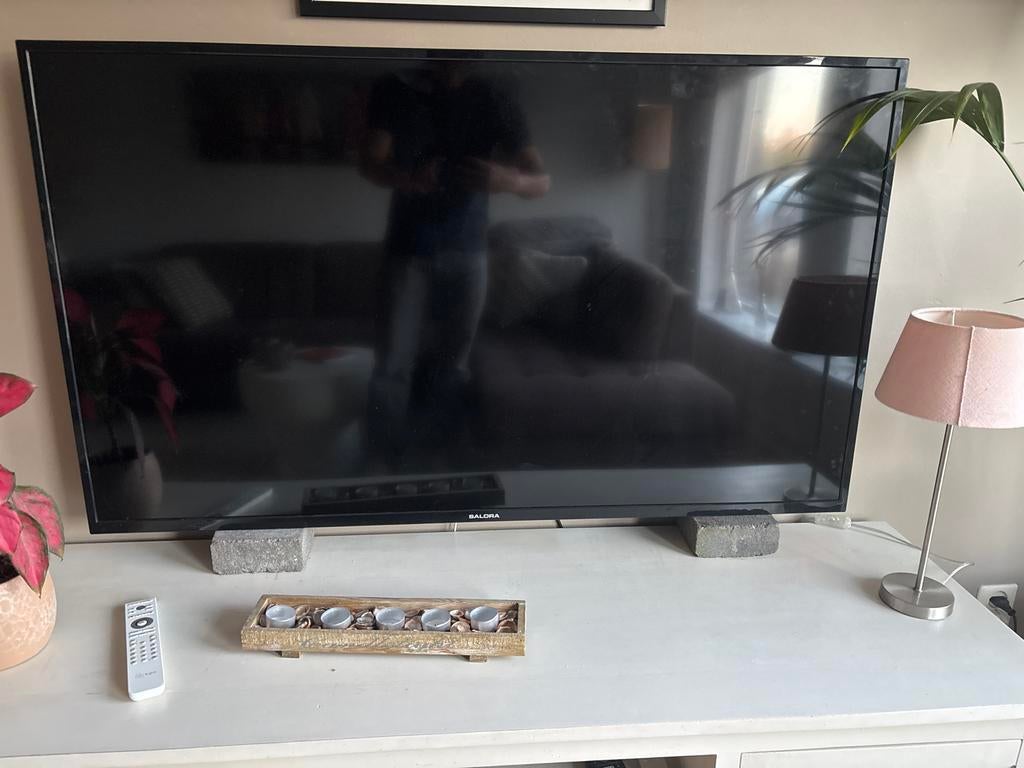 Salora 55 inch TV - Backlight LED defect, LED, Ophalen, Overige merken, 100 cm of meer
