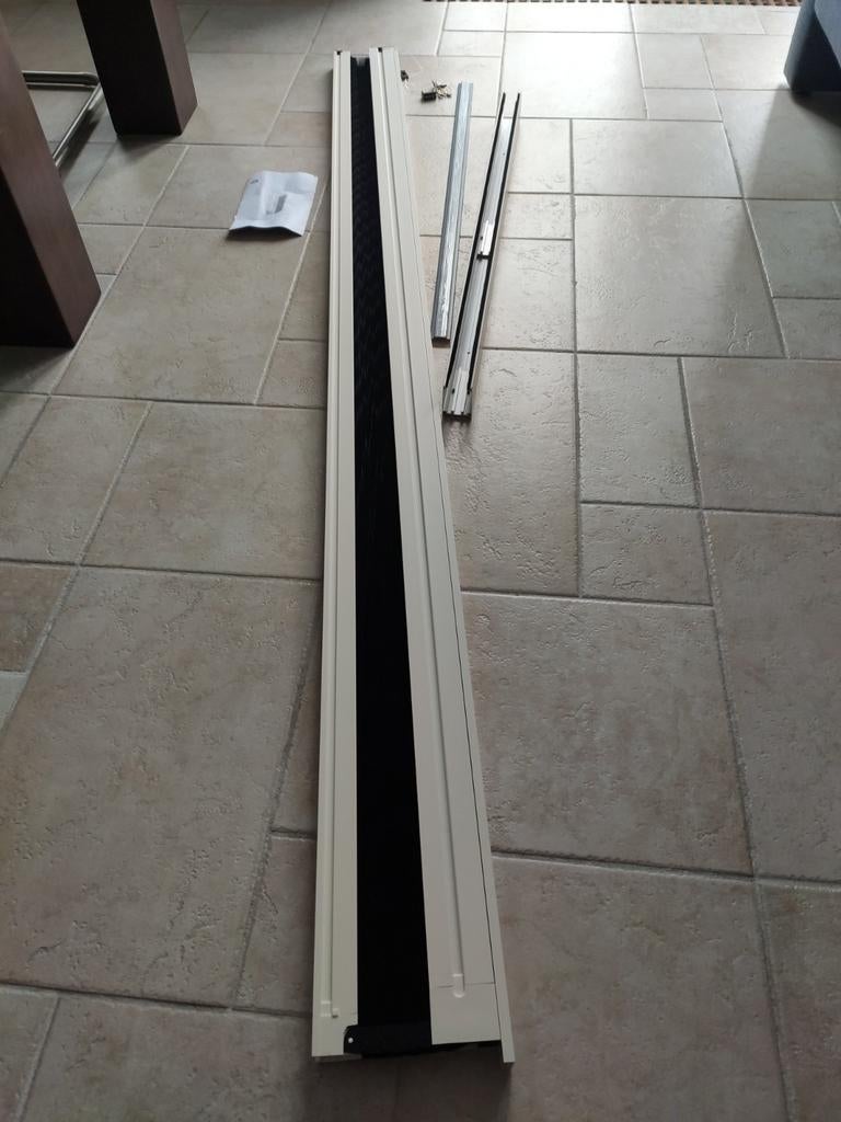 Livn nieuwe plisse hordeur. Maat 96x212 cm., Ophalen, 200 cm of meer, Wit, Nieuw