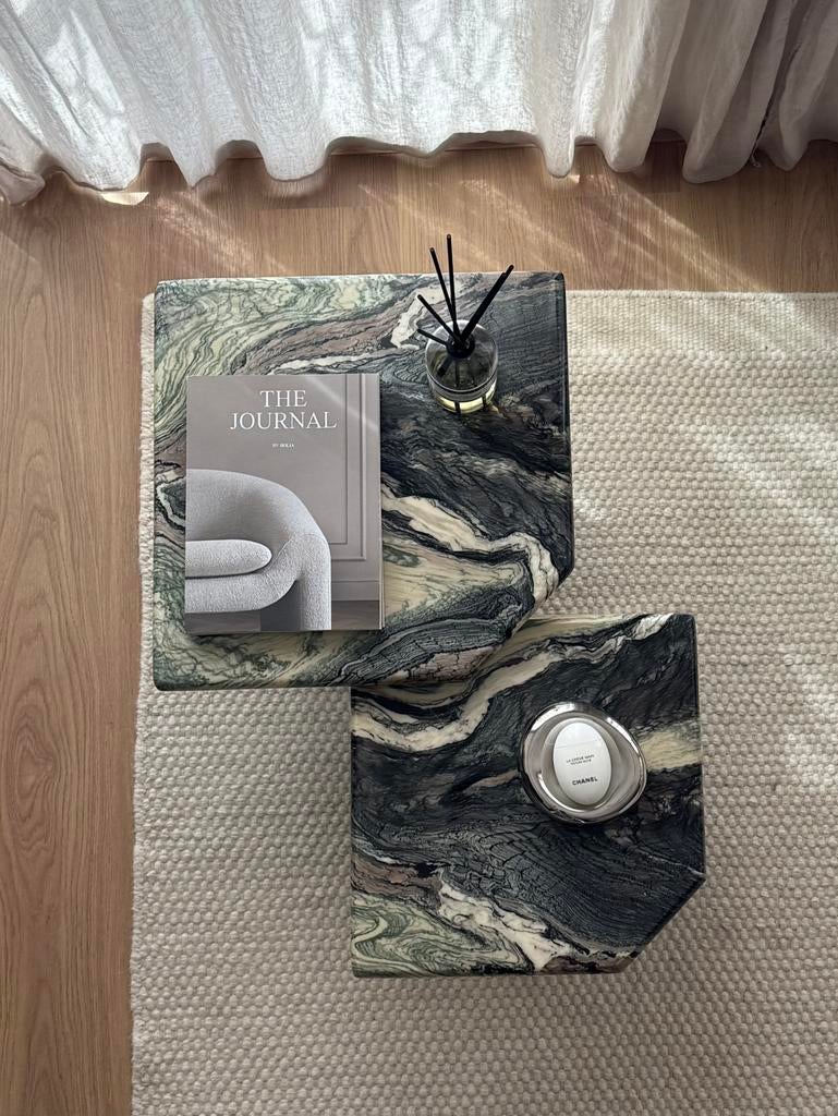 Vintage marmeren salontafels, Ophalen