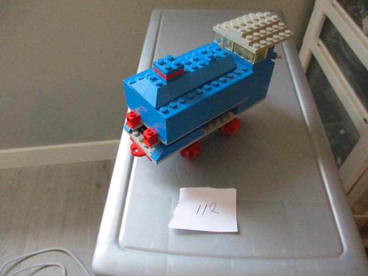 lego Set 112 locomotief met motor, Kinderen en Baby's, Speelgoed | Duplo en Lego, Gebruikt, Lego, Complete set, Ophalen of Verzenden