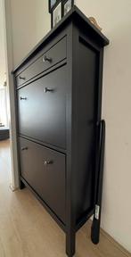 Schoenenkast ikea zwartbruin 89x30x127, Ophalen, Zo goed als nieuw