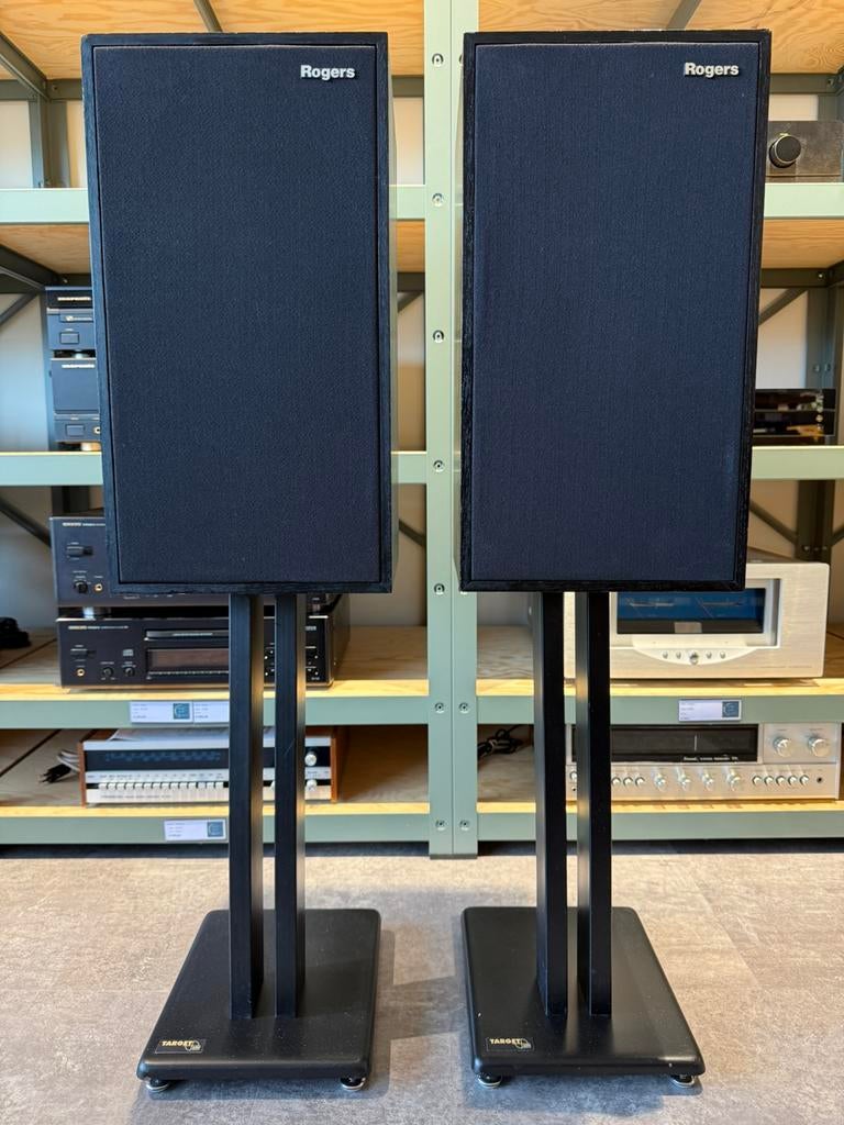 Rogers LS6, heerlijk neutrale monitor, met garantie, Gebruikt, Contact@vintageaudiobreda.nl, Front, Rear of Stereo speakers, Ophalen