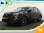 Peugeot e-2008 EV 50 kWh Black Line Warmtepomp Camera Navi L, Auto's, 136 pk, Gebruikt, Leder en Stof, Zwart