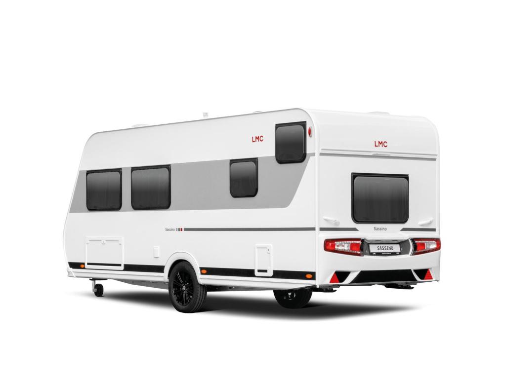 LMC Sassino 470K 2026,premium matrassen, Gratis MOVER, Caravans en Kamperen, Schokbreker, Standaardzit, Dwarsbed, Bedrijf