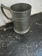 Diverse tinnen voorwerpen: pul, beeldjes en dieren, Antiek en Kunst, Ophalen of Verzenden