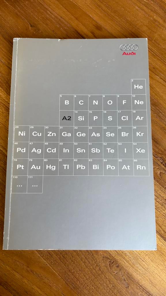 Audi A2 folder, Ophalen of Verzenden, Zo goed als nieuw, Audi