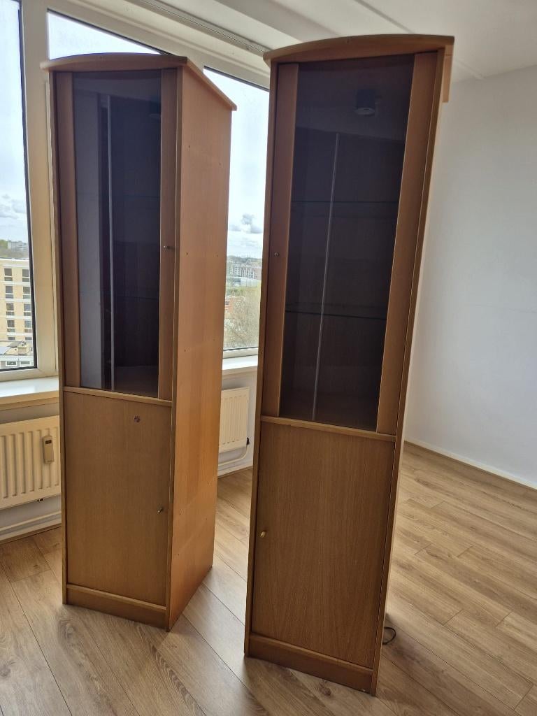 Display Cabinet, Ophalen, Glas, 100 tot 150 cm, 50 tot 100 cm
