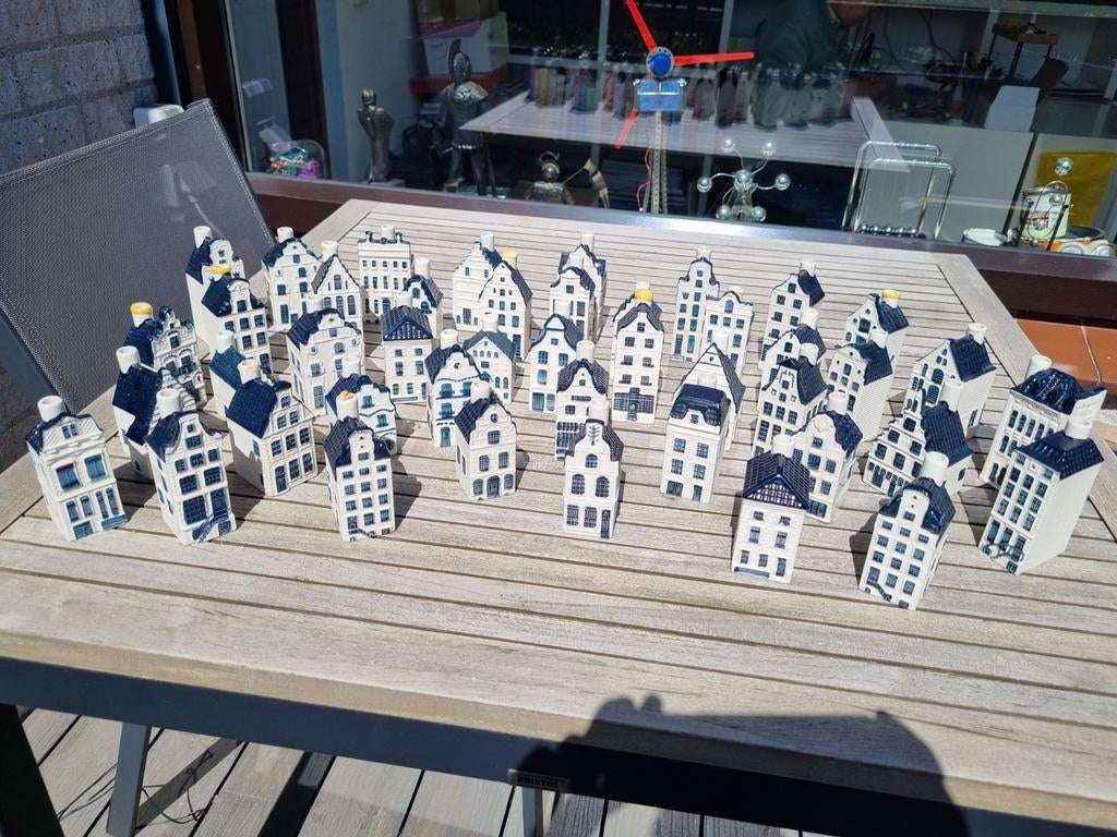 44 KLM huisjes van voor 2000 tot 2009, Ophalen of Verzenden, Gebruikt, 1 t/m 20